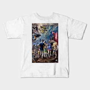 The Martyrdom of St Maurice by El Greco Kids T-Shirt